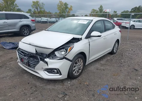 2019 Hyundai Accent Sel from USA, damaged, VIN 3KPC24A3XKE071031